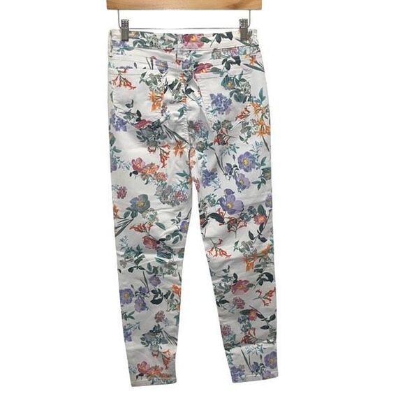 Buffalo Ladies High Rise Betty Botanical Skinny Ankle Jeans Multicolor Size 6/28 - Picture 3 of 9